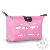 NECESSAIRE NYLON COM COURO